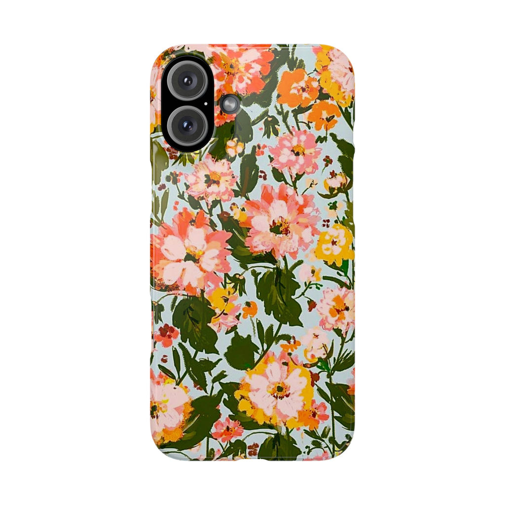 Pink & Orange Blossom Garden Case