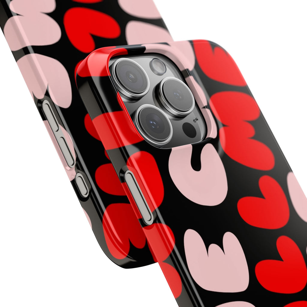 Call Me Pink and Red Phone Case