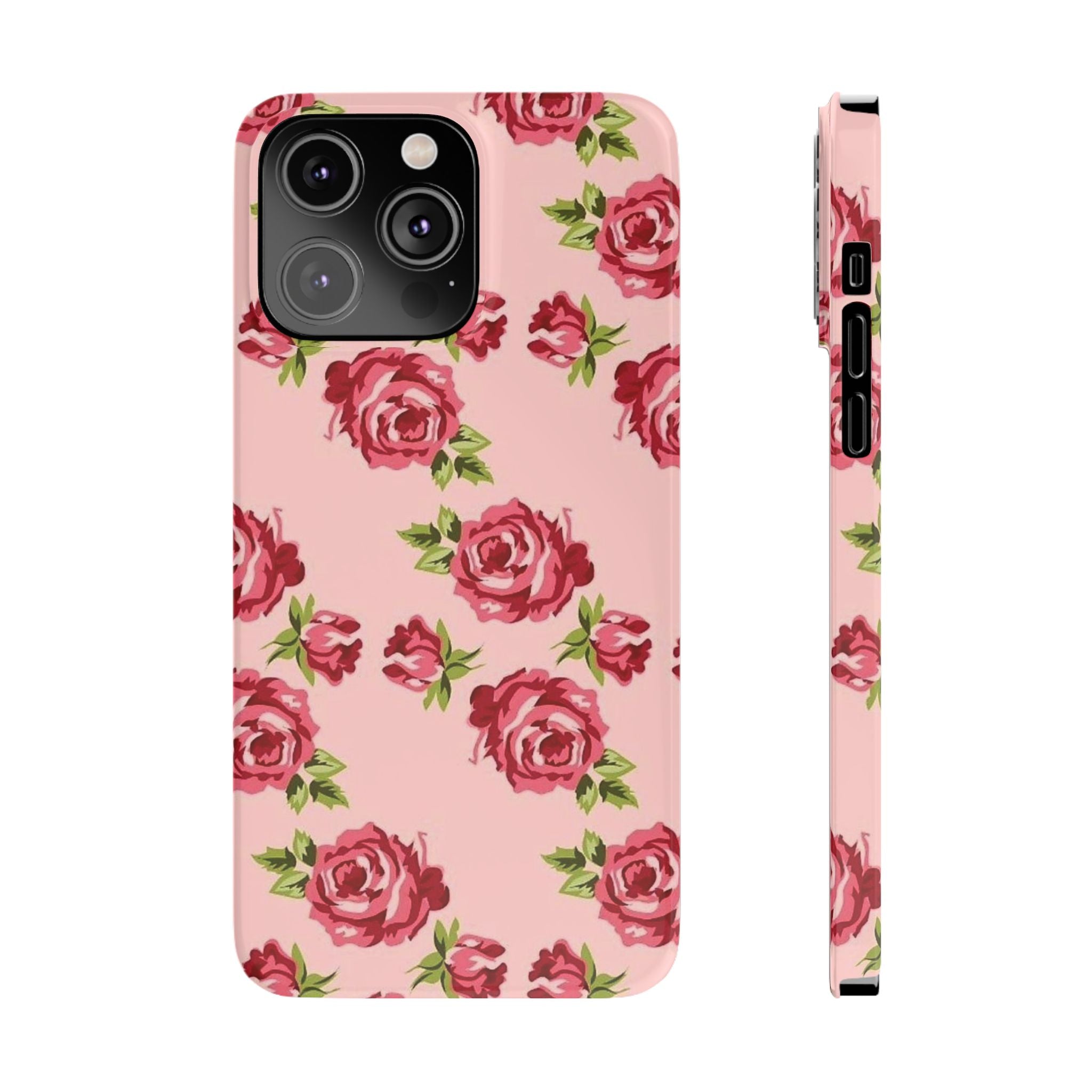 Pink Rose on a Pink Case