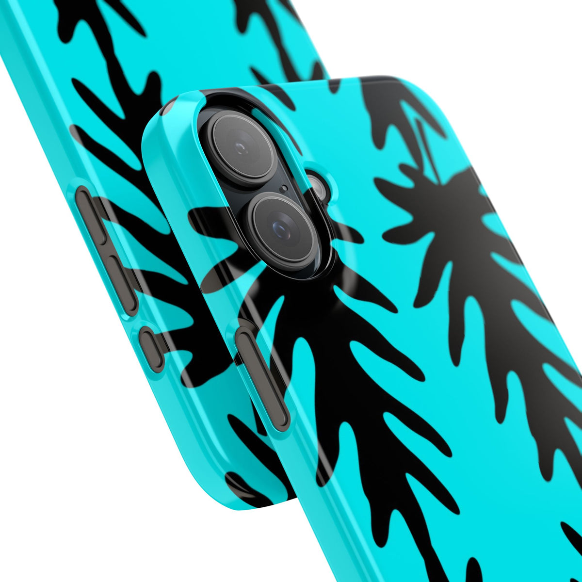 Black Thorn on Blue Case