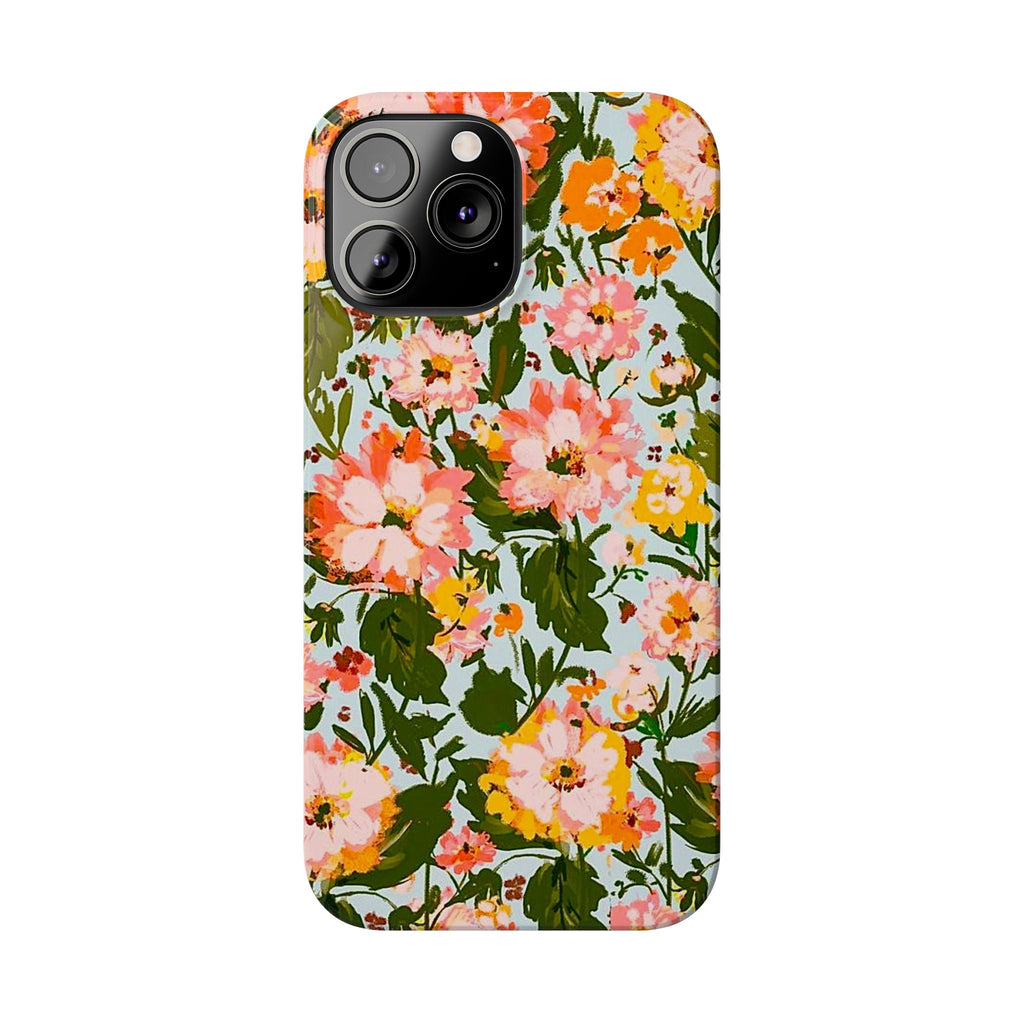 Pink & Orange Blossom Garden Case