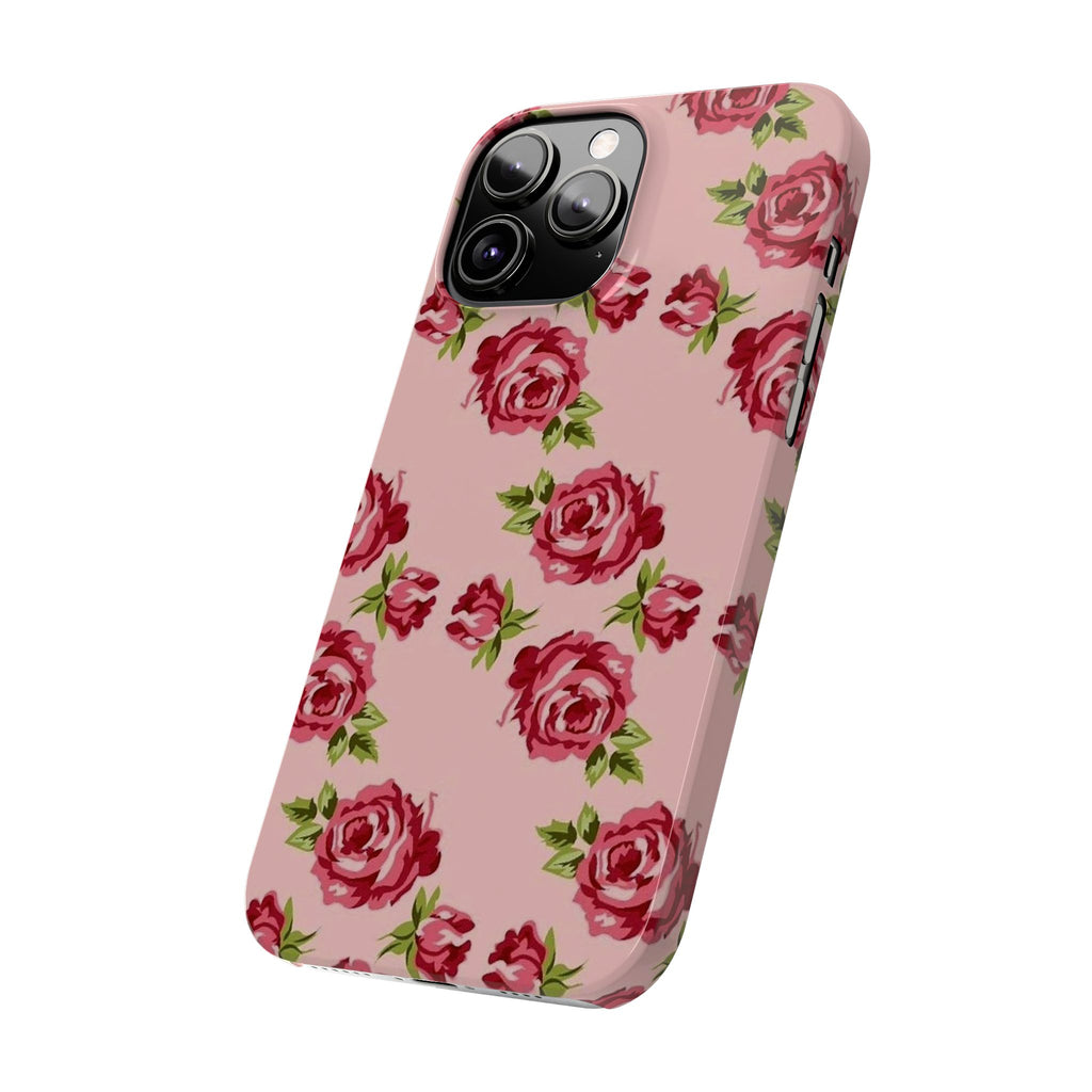 Pink Rose on a Pink Case