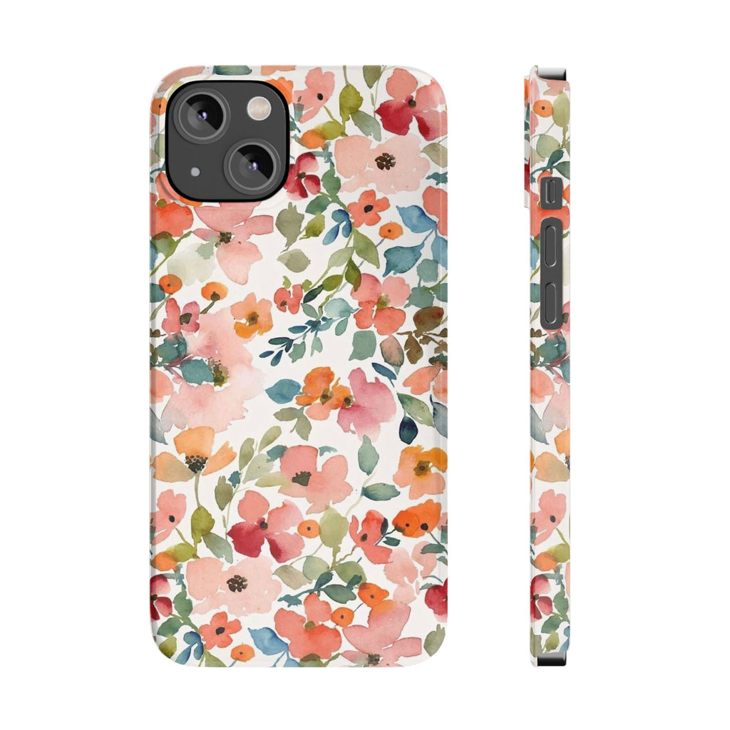 Pink & Coral Botanical Case