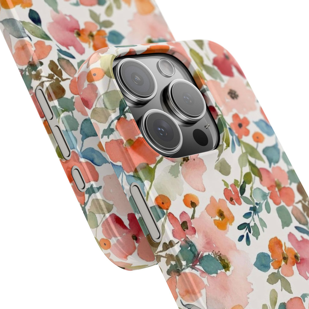 Pink & Coral Botanical Case
