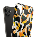 Yellow Green Abstract Case