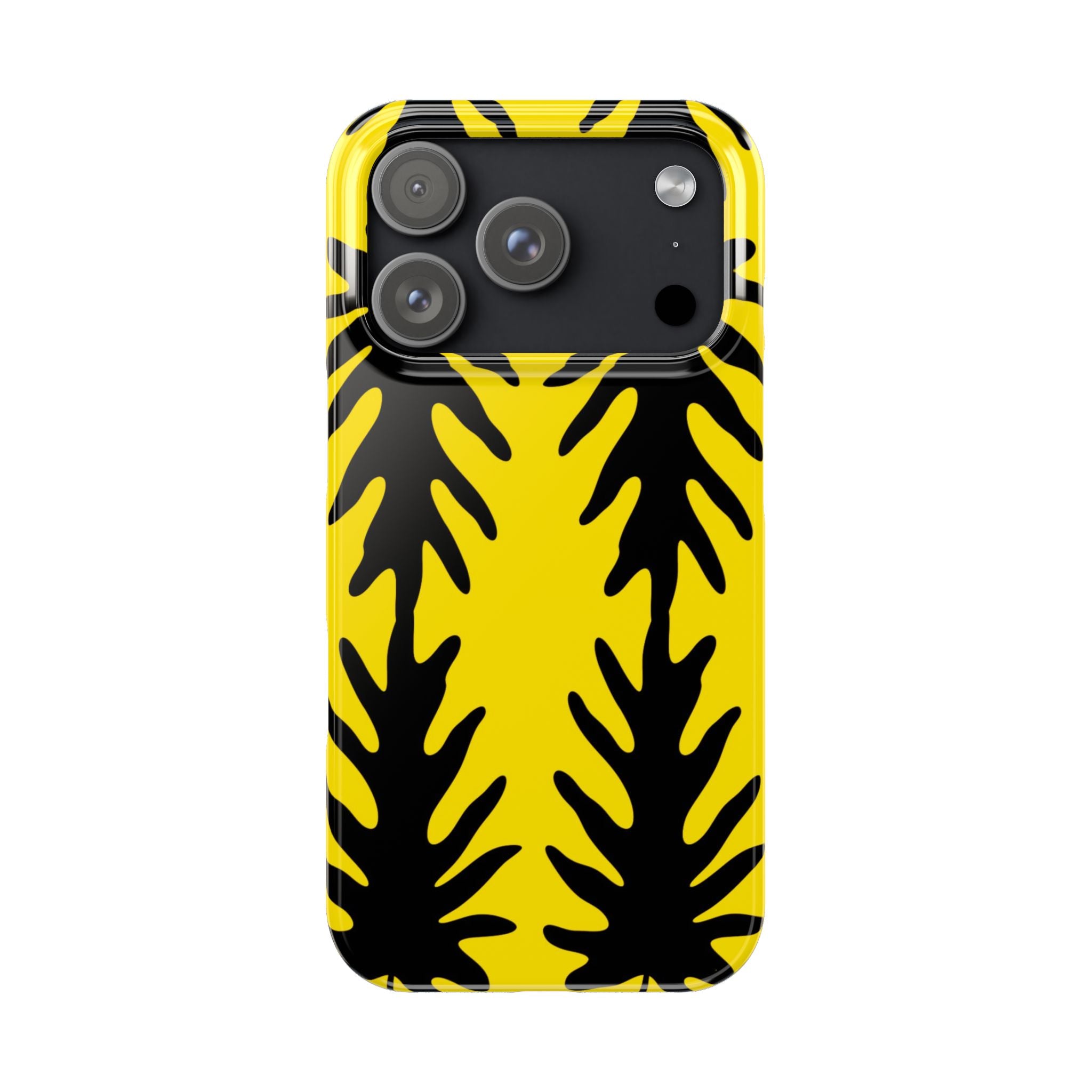 Black Thorn on Yellow Case