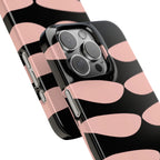 Pink Wave Abstract Case