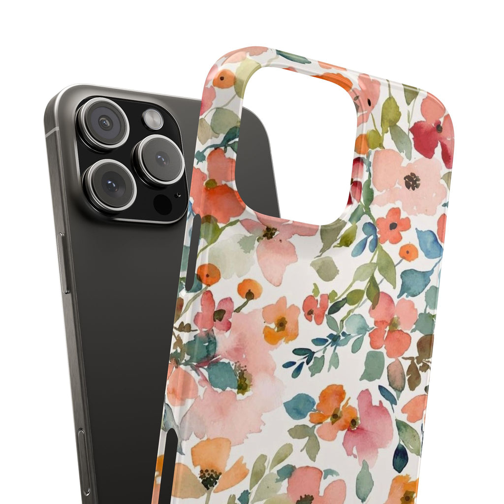 Pink & Coral Botanical Case
