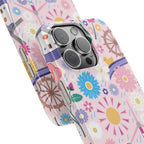 Whimsical Spring Flowers Case