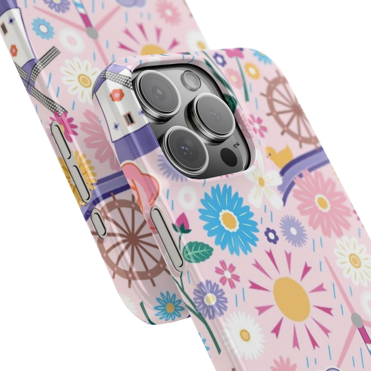 Whimsical Spring Flowers Case