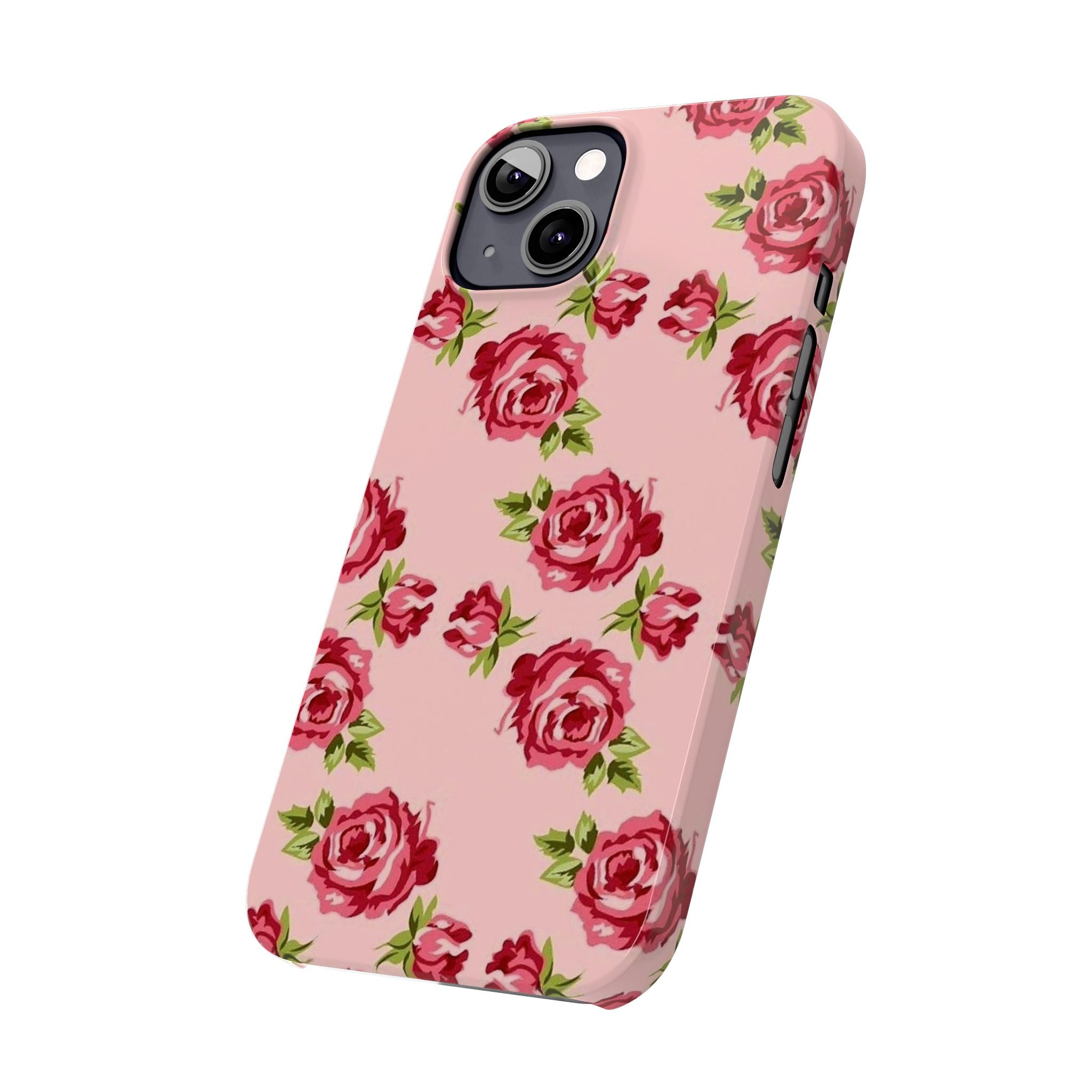 Pink Rose on a Pink Case
