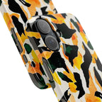 Yellow Green Abstract Case