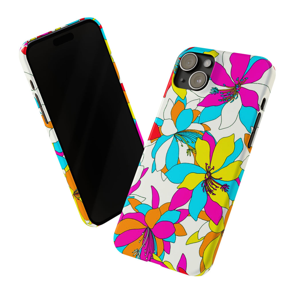 Layered Magenta Floral Case