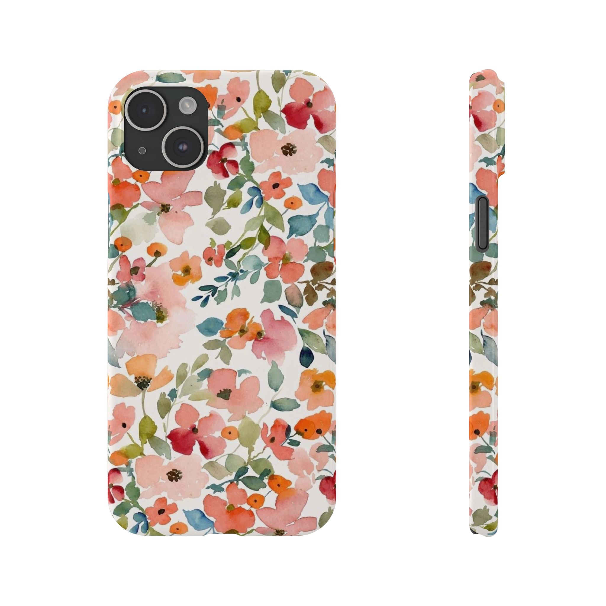 Pink & Coral Botanical Case