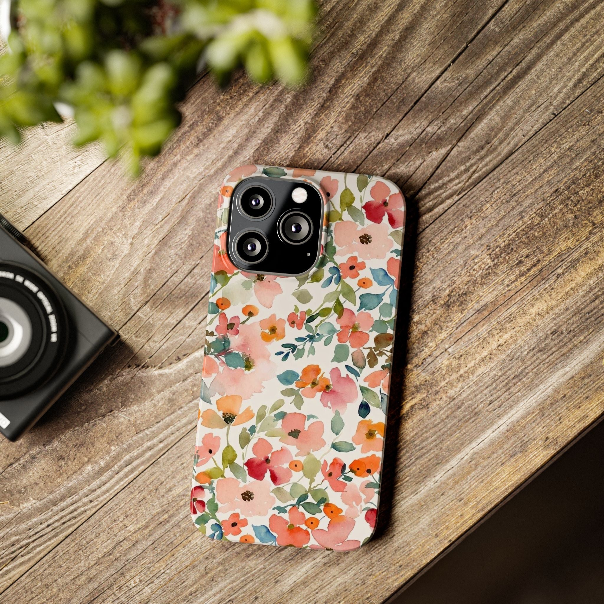 Pink & Coral Botanical Case