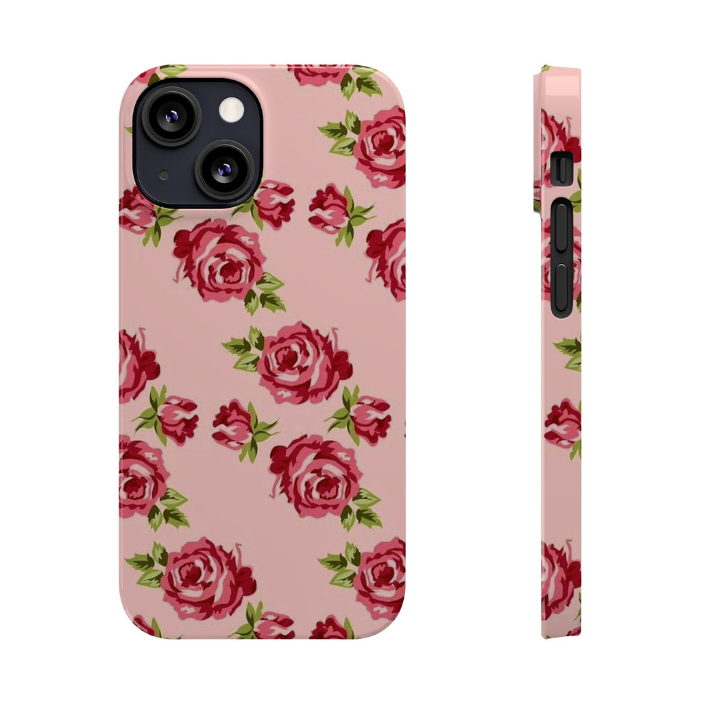 Pink Rose on a Pink Case