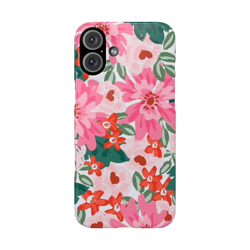 Pink Watercolor Garden Case