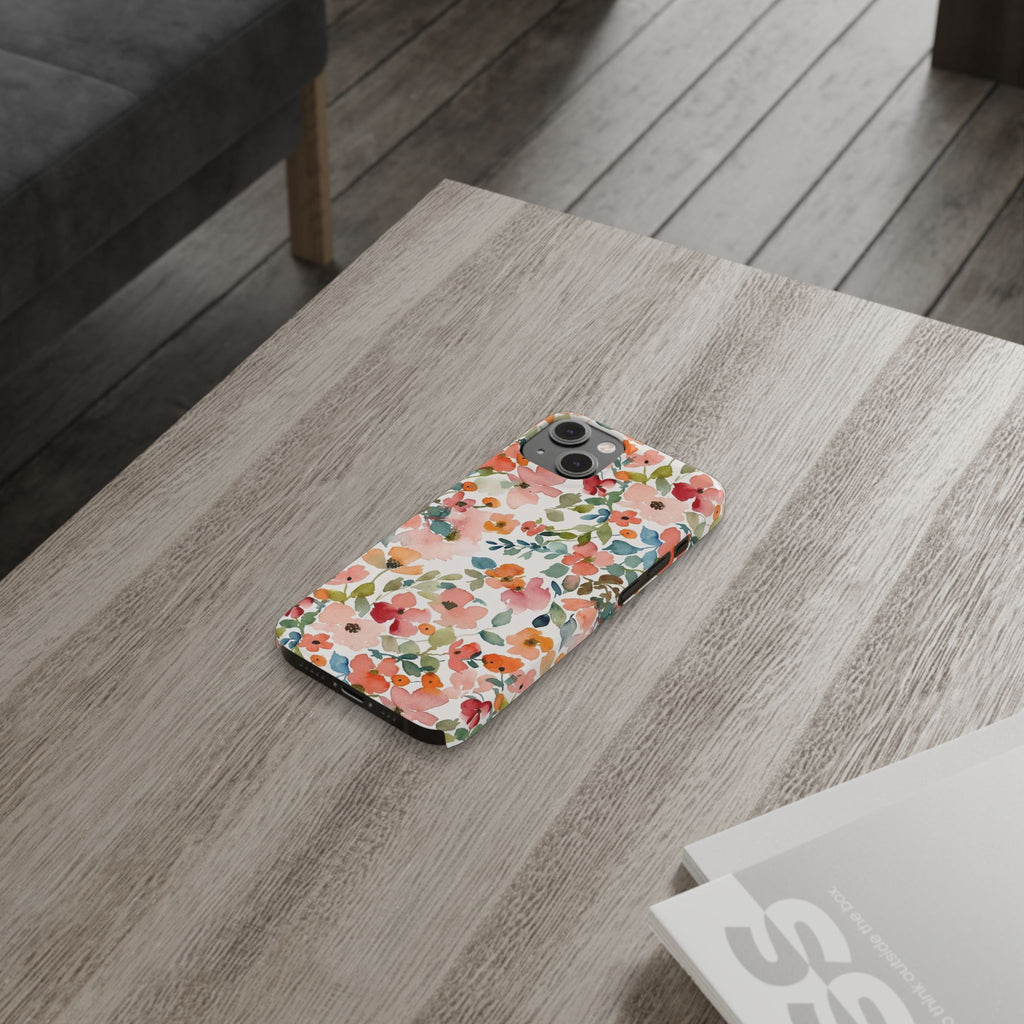 Pink & Coral Botanical Case
