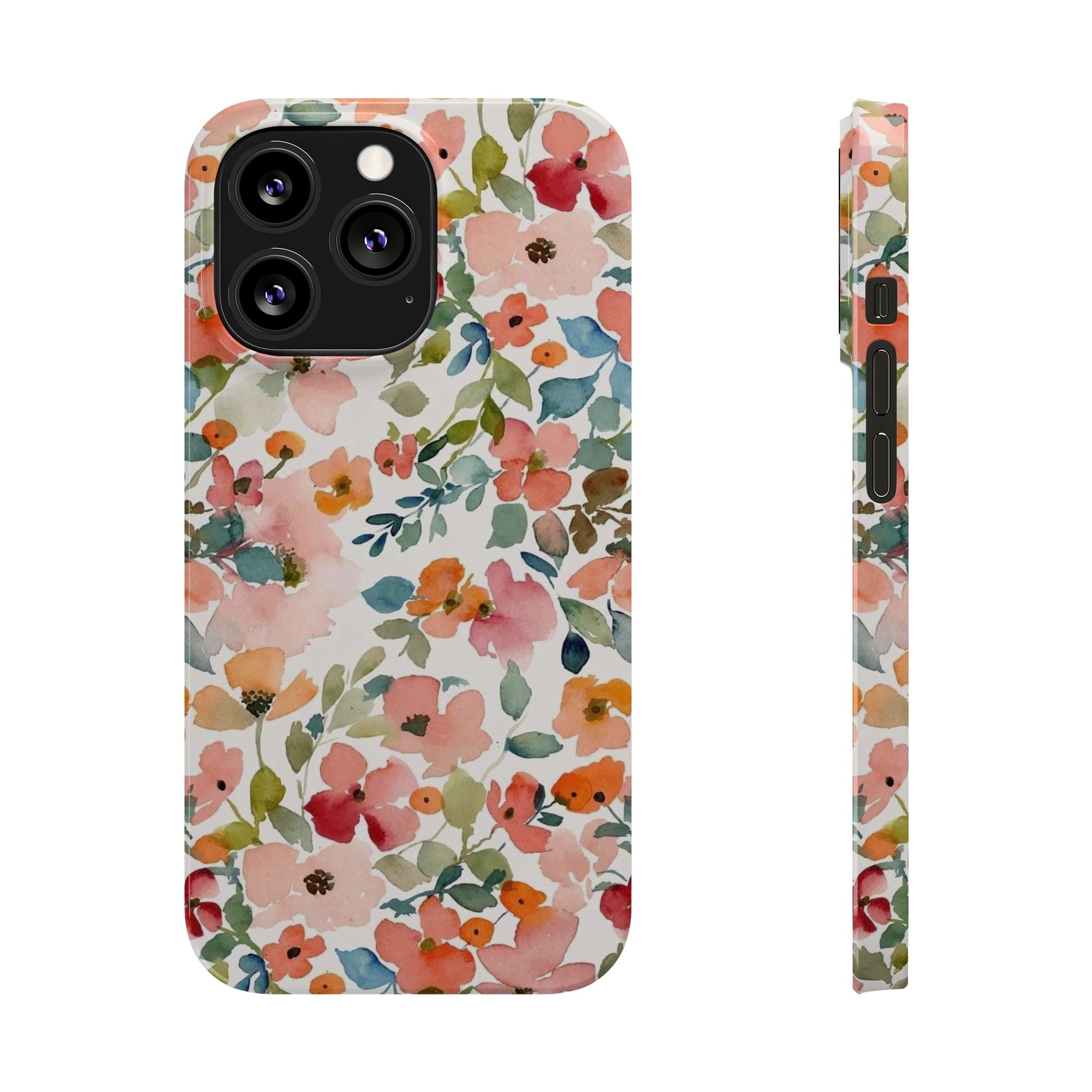 Pink & Coral Botanical Case