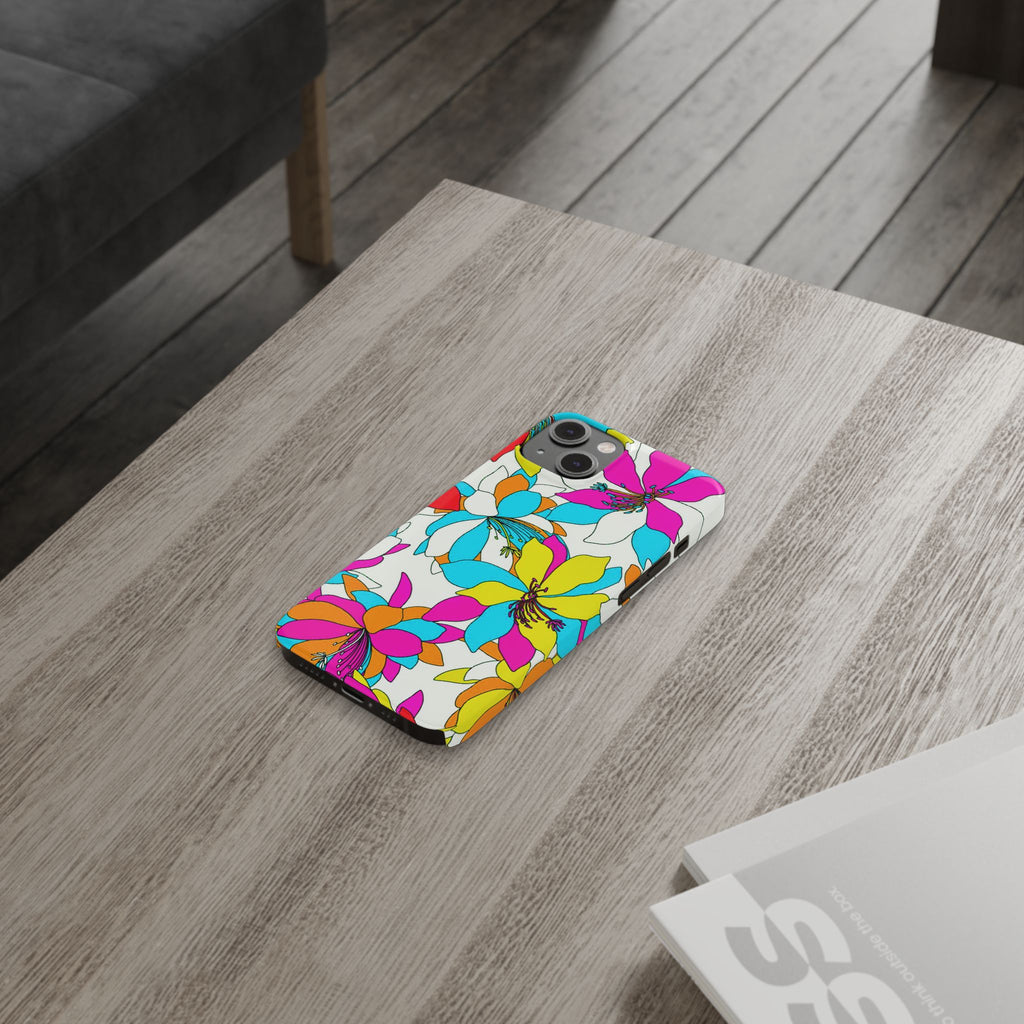 Layered Magenta Floral Case