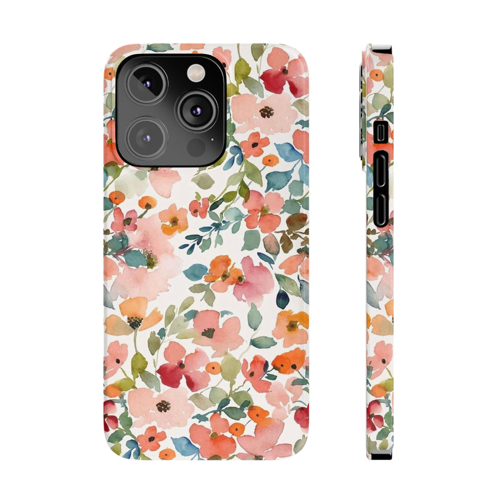 Pink & Coral Botanical Case