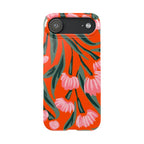 Pink Petal on Orange Case