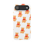 Teddy Bear on White Case