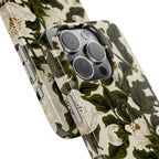 Vintage White Floral - Phone Case