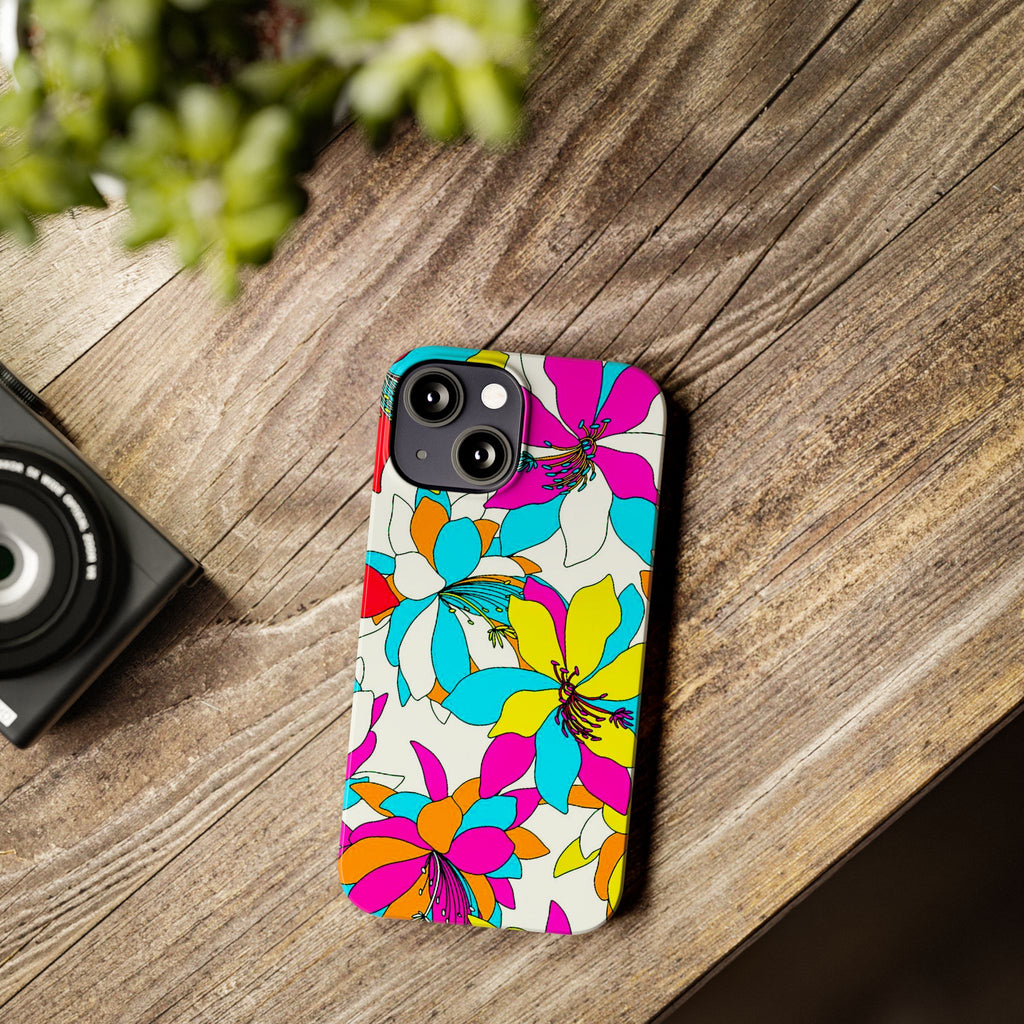 Layered Magenta Floral Case