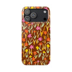 Brown Retro Floral Case