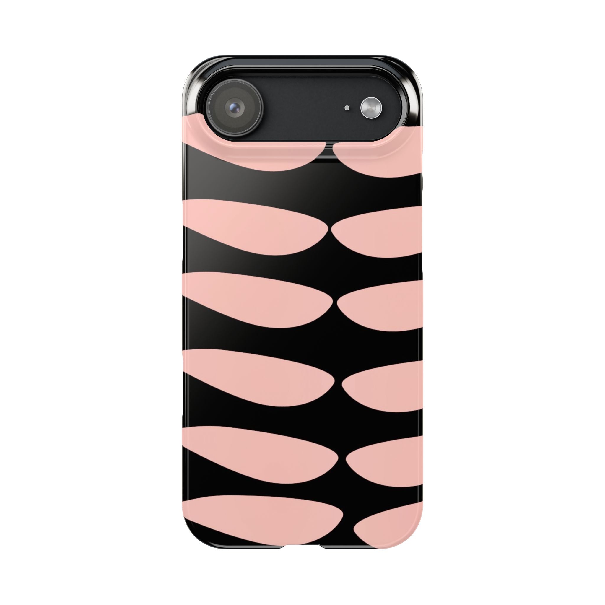 Pink Wave Abstract Case