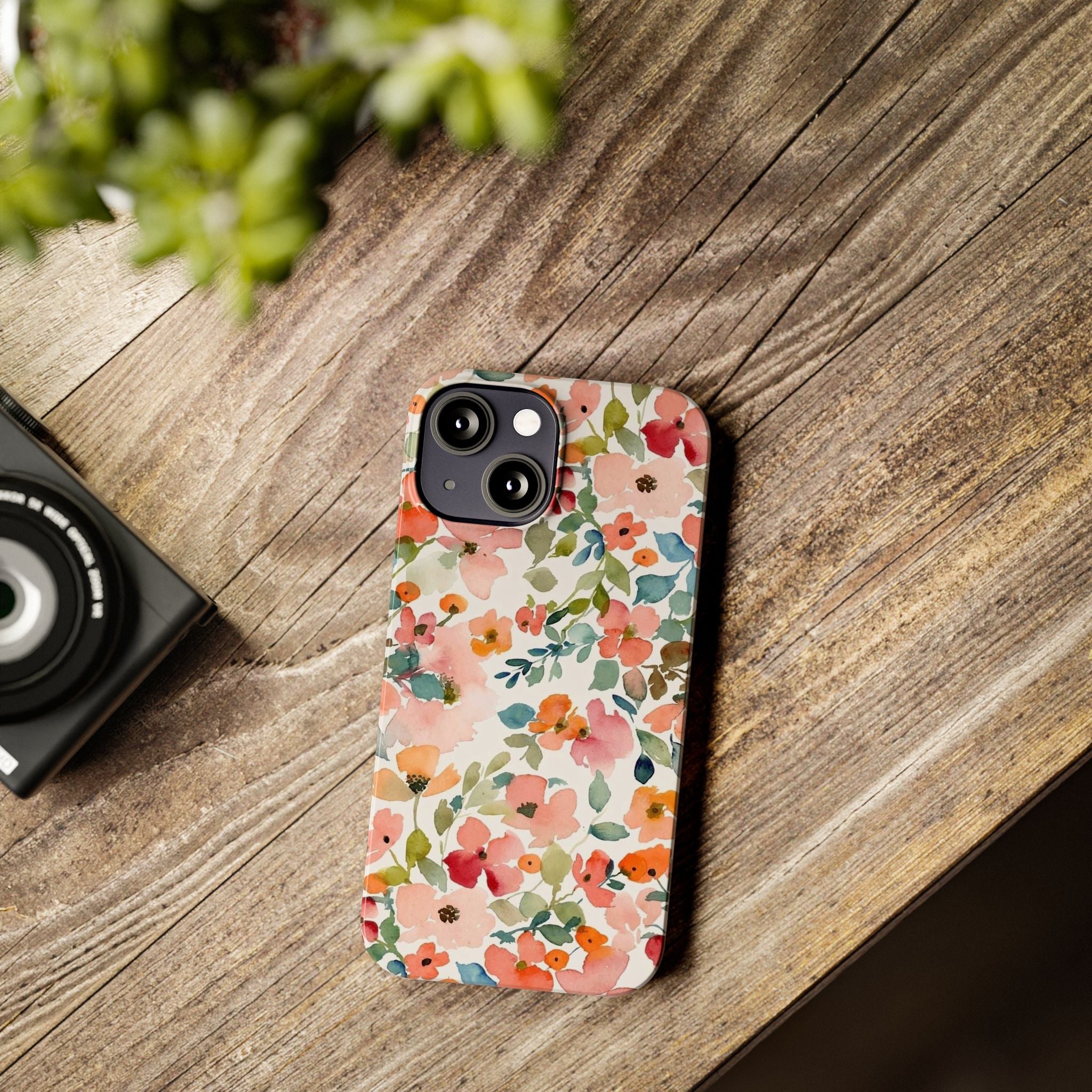 Pink & Coral Botanical Case