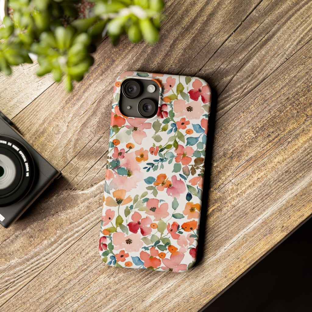 Pink & Coral Botanical Case