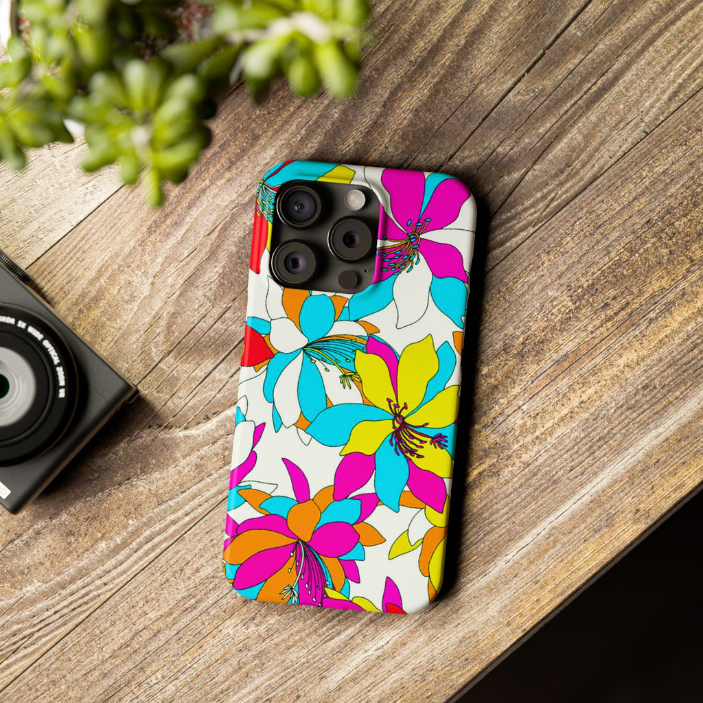 Layered Magenta Floral Case
