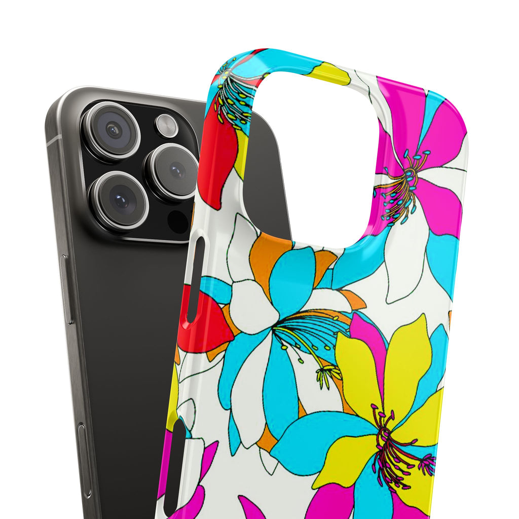 Layered Magenta Floral Case