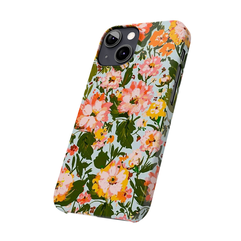 Pink & Orange Blossom Garden Case