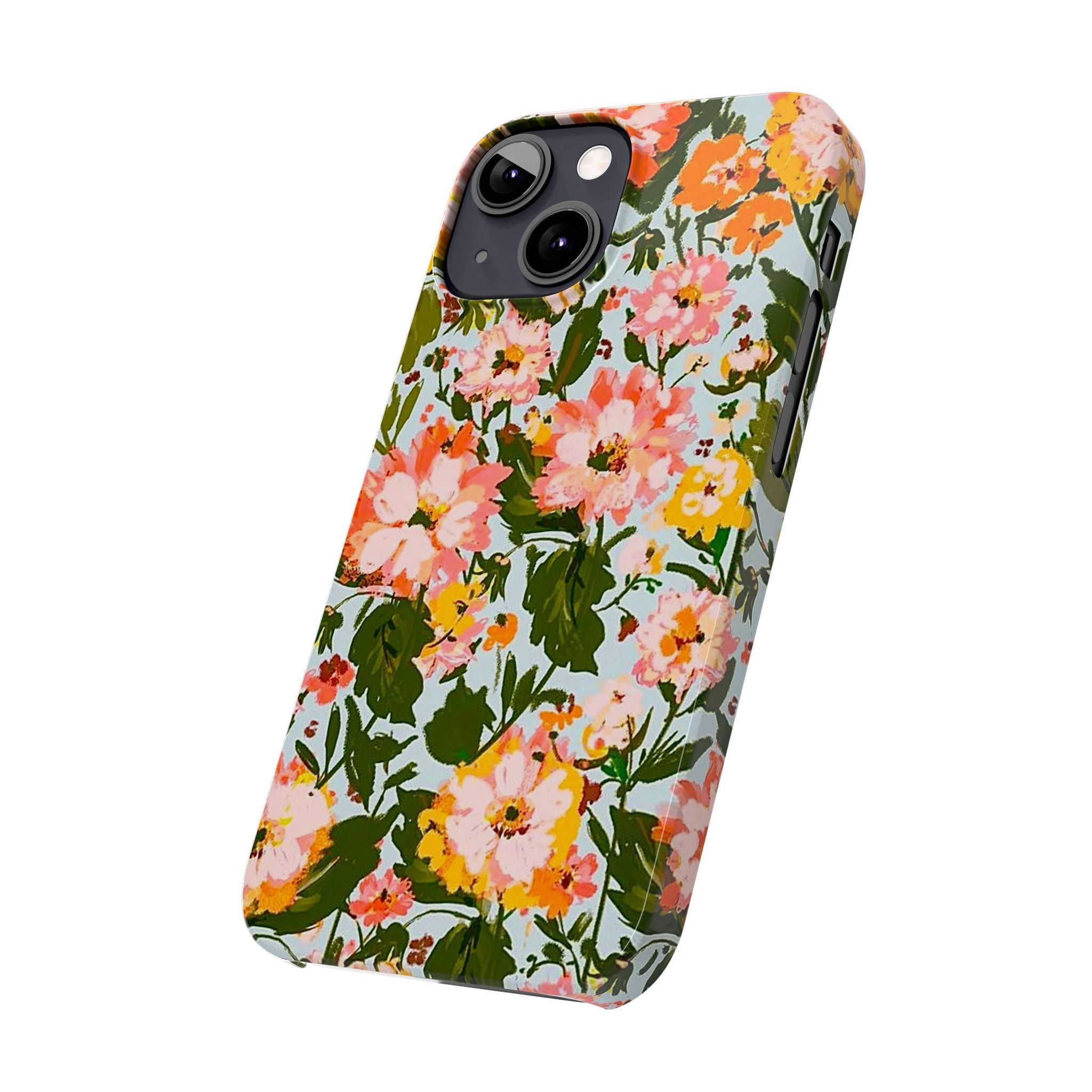 Pink & Orange Blossom Garden Case