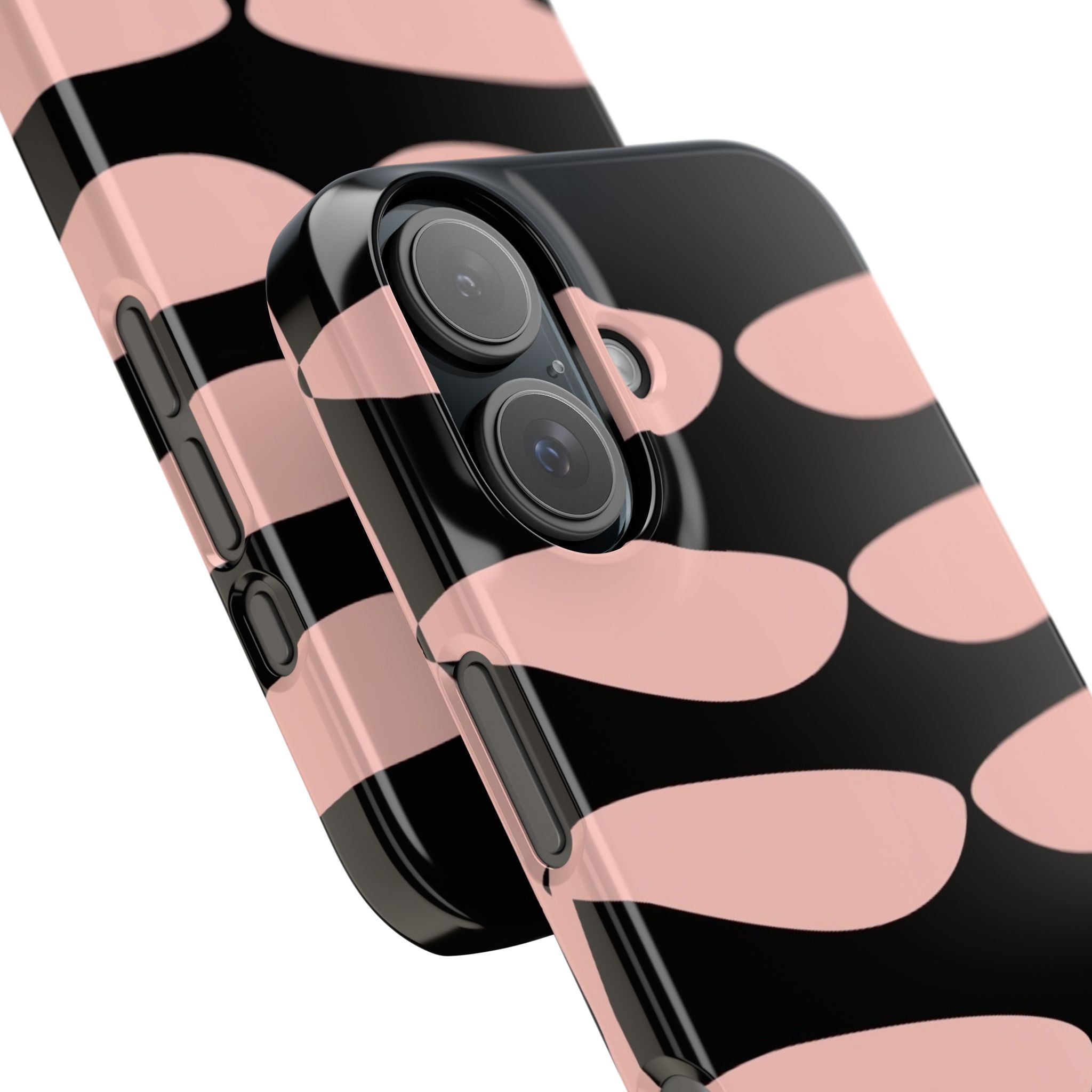 Pink Wave Abstract Case