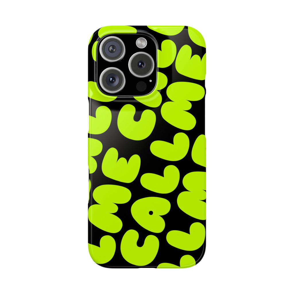 Call Me Neon Green Case