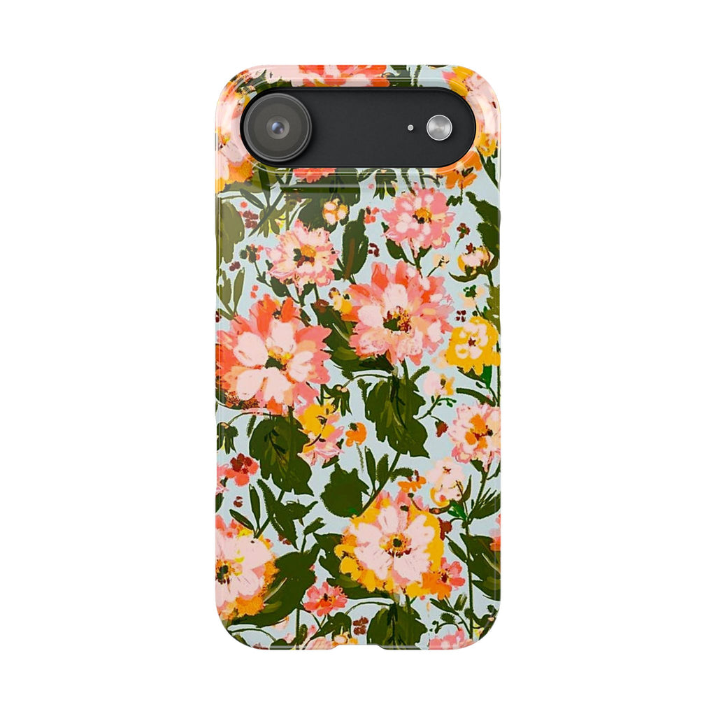 Pink & Orange Blossom Garden Case