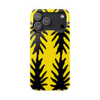 Black Thorn on Yellow Case
