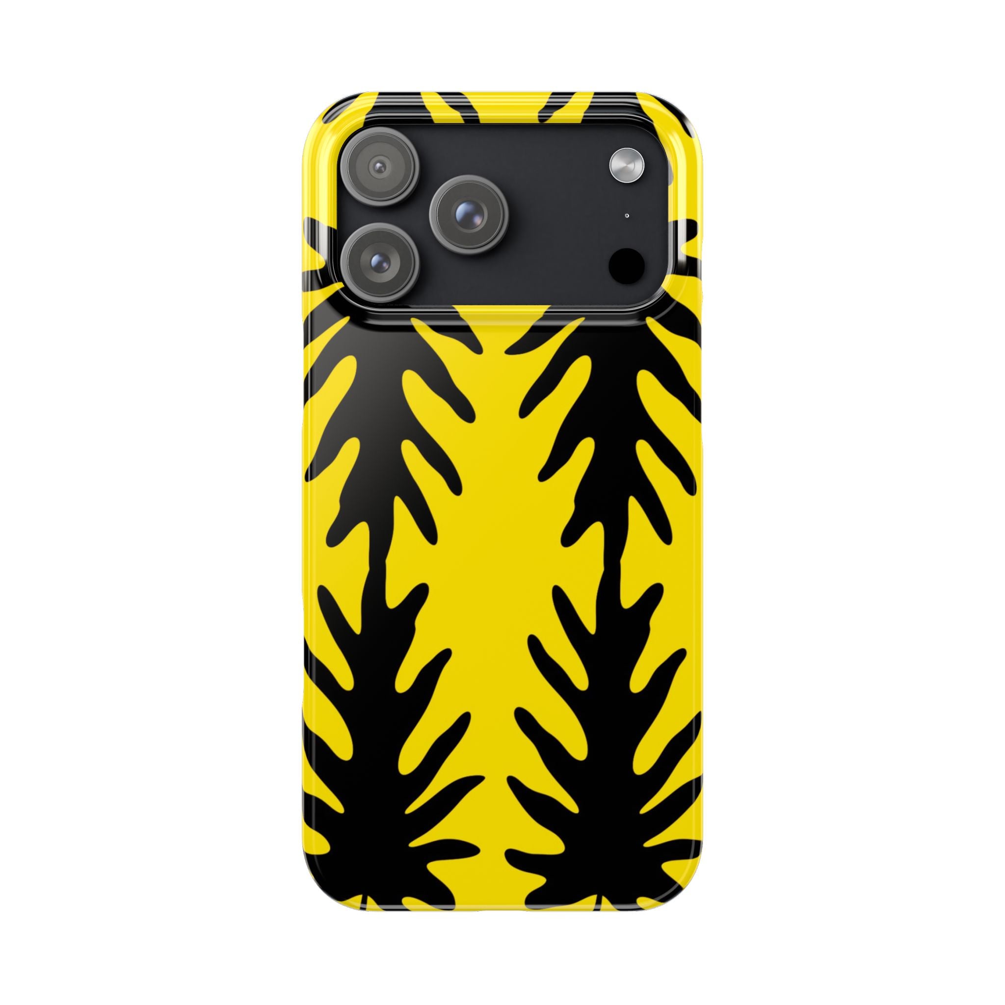 Black Thorn on Yellow Case
