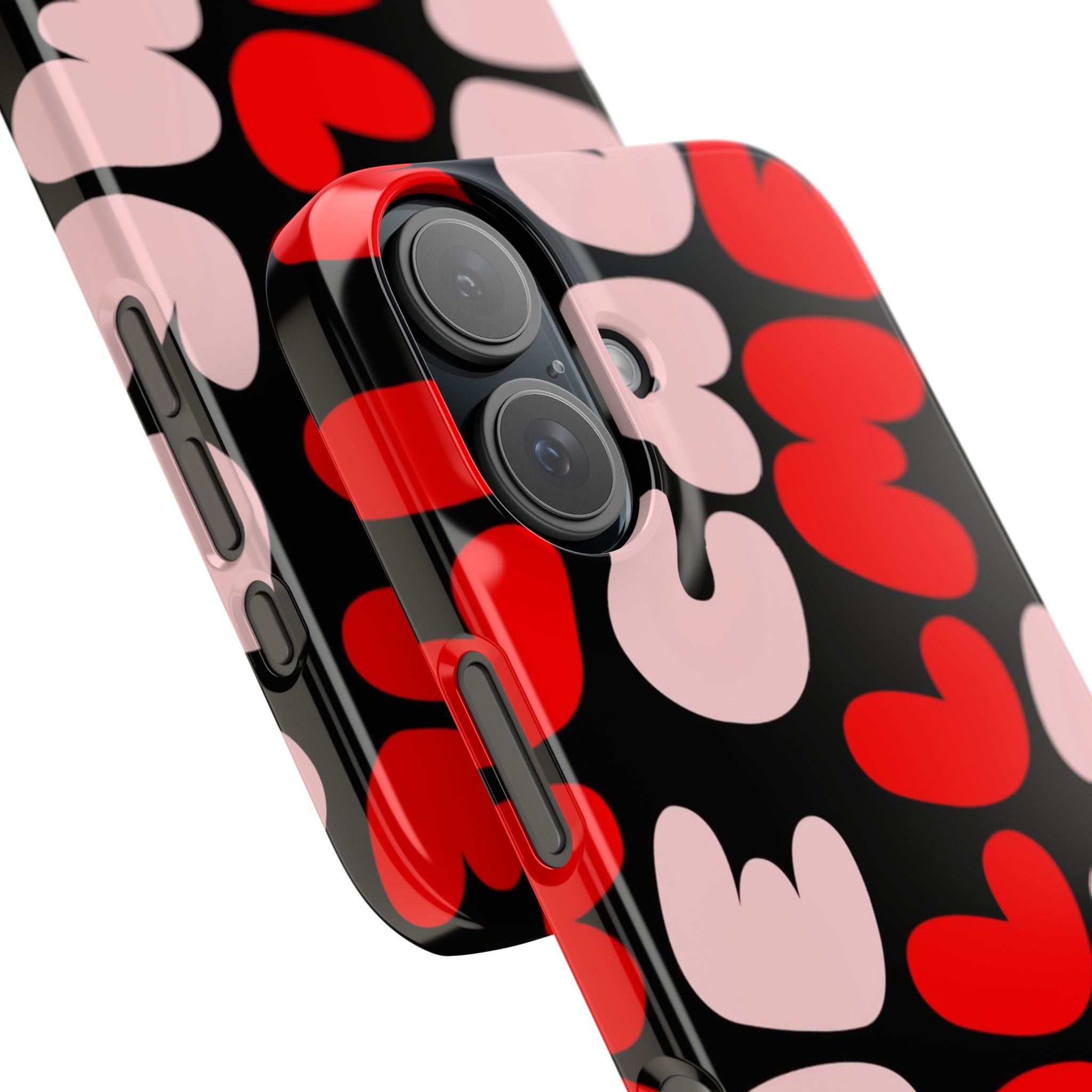 Call Me Pink and Red Phone Case