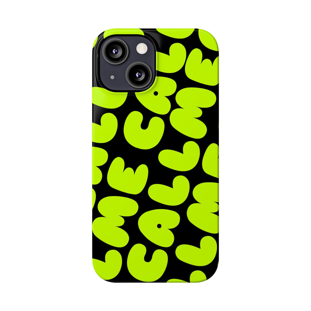 Call Me Neon Green Case