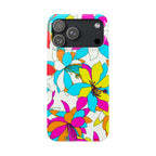 Layered Magenta Floral Case