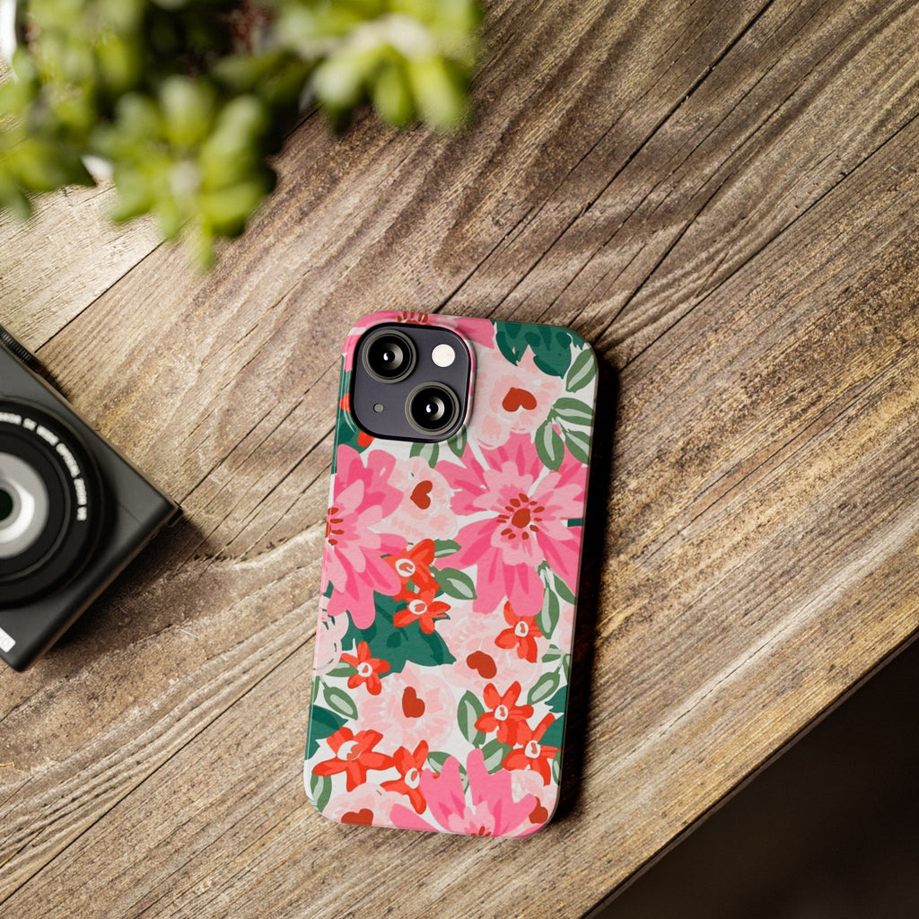 Pink Watercolor Garden Case