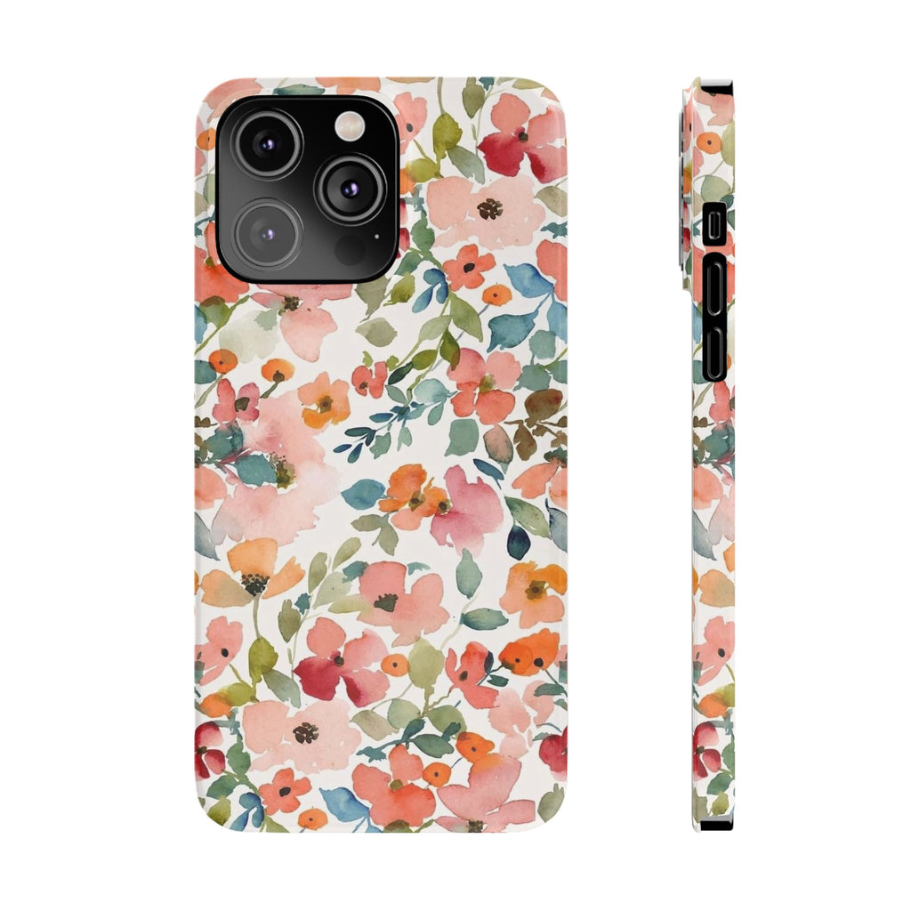 Pink & Coral Botanical Case
