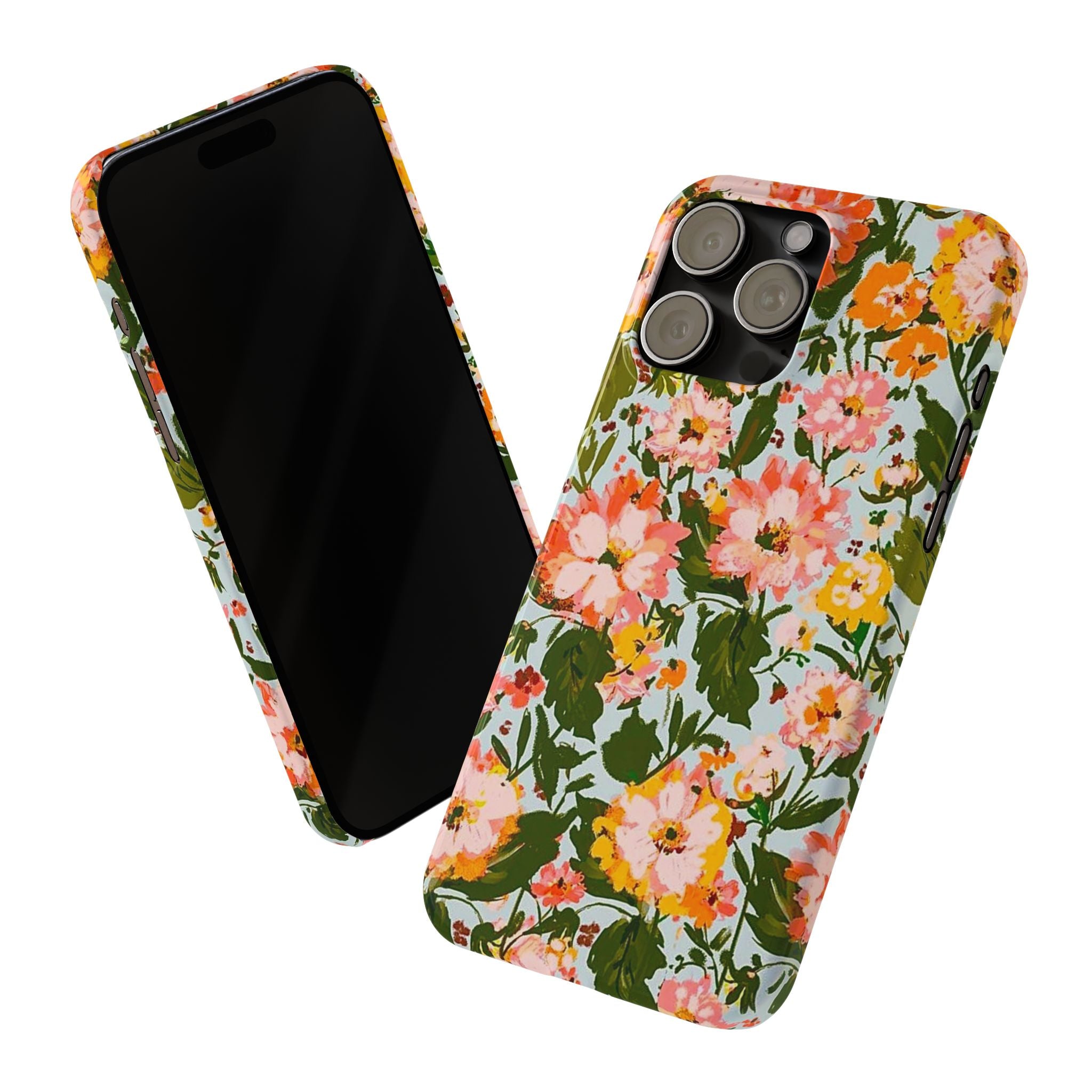 Pink & Orange Blossom Garden Case