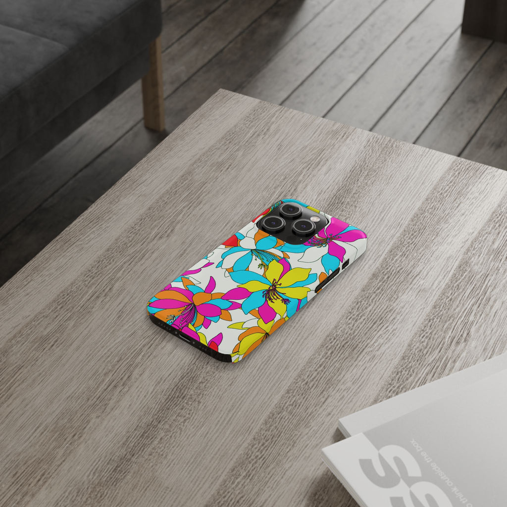 Layered Magenta Floral Case