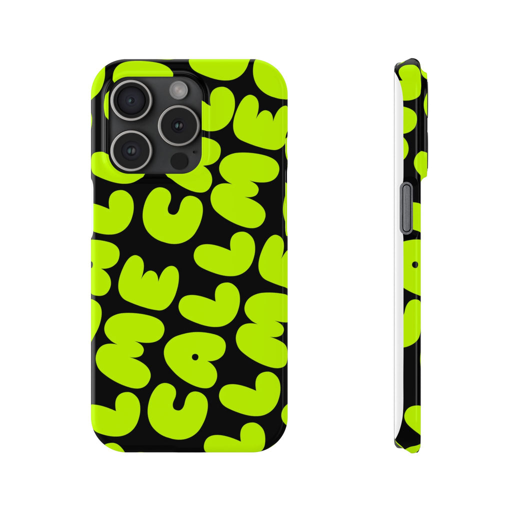 Call Me Neon Green Case